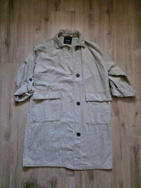 Pull & Bear Jacket Khaki XS